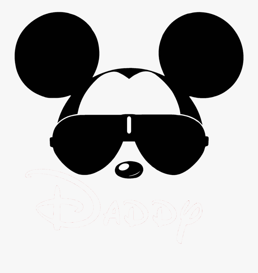 Clipart Glasses Mickey - Donald Duck With Sunglasses, Transparent Clipart