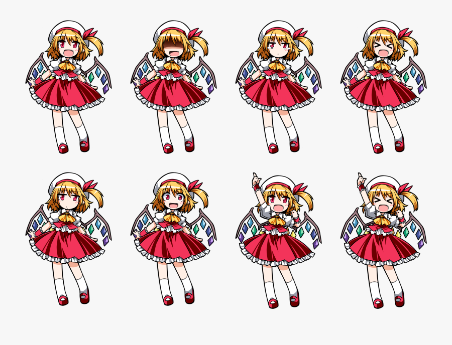 Dance Clipart Dance Performance - Touhou Puppet Dance Performance Flandre, Transparent Clipart