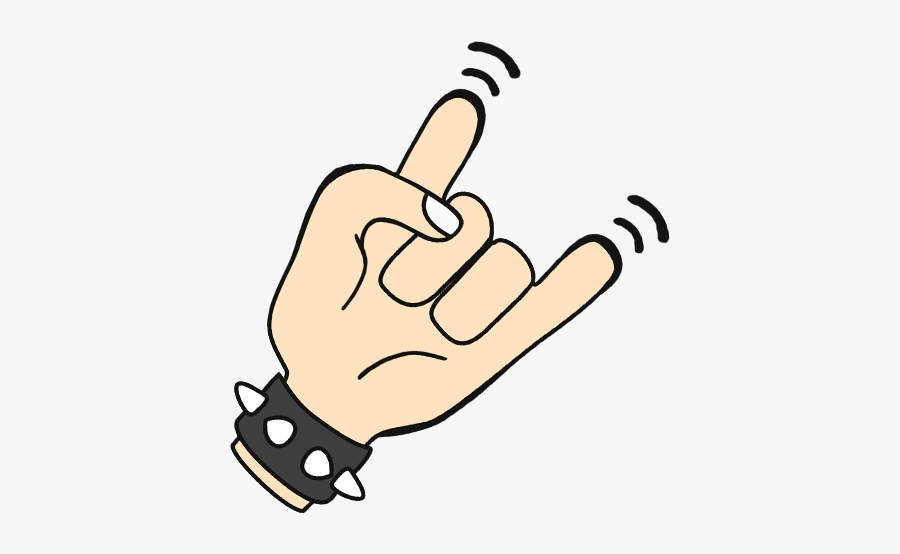 #hand #signs #rocknroll, Transparent Clipart