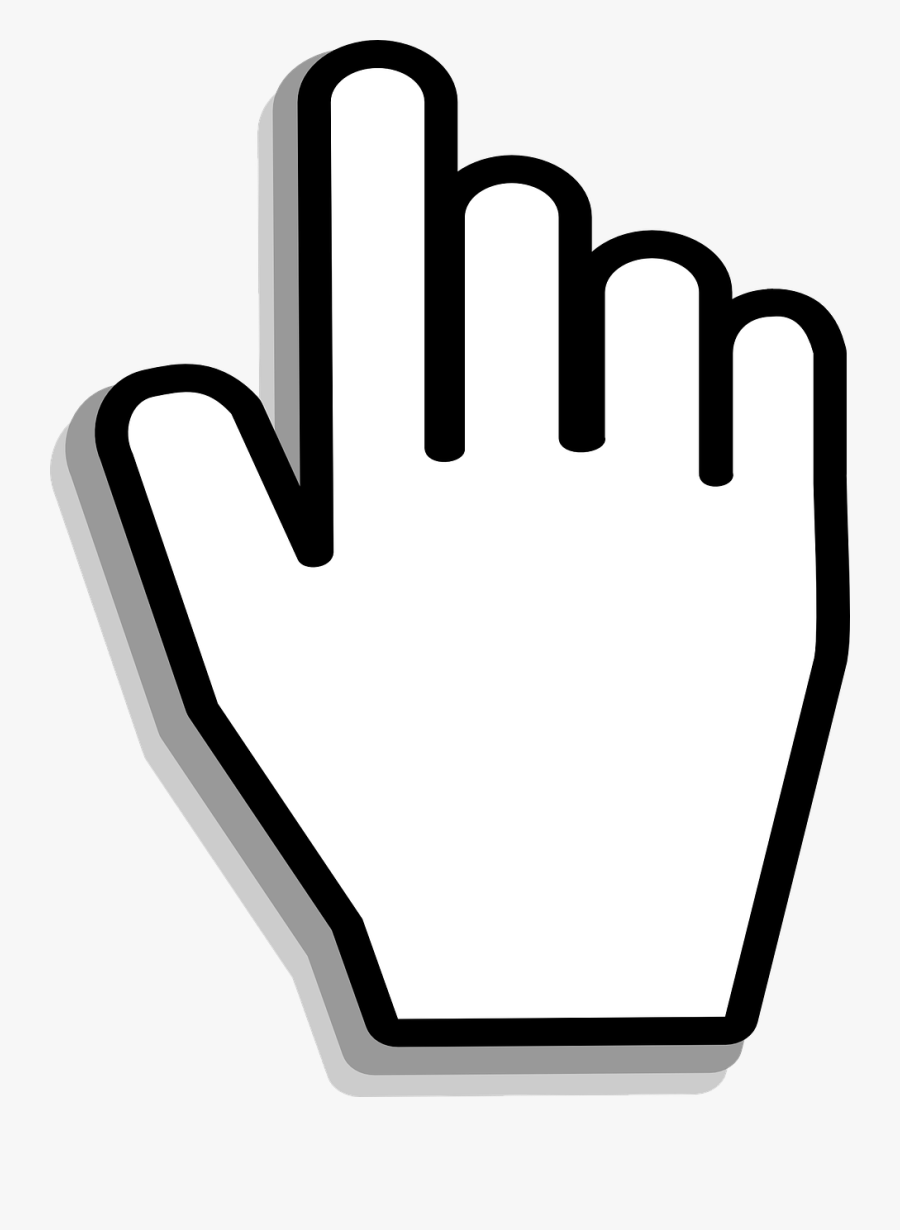 Mano Click Png, Transparent Clipart