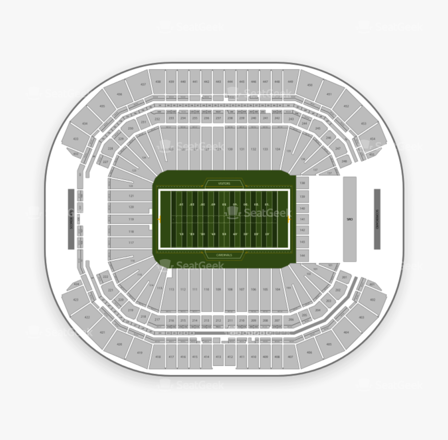 Crowd Clipart Stadium Seating - Layout Chart State Farm Stadium Seating ...