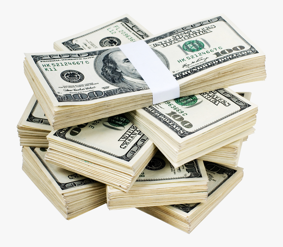 United Banknote Money Dollars Bill Dollar One Dollar - Pile Of Dollars Png, Transparent Clipart