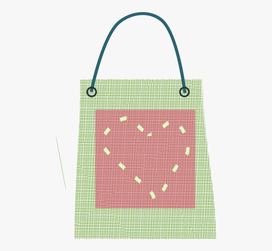 Pink,material,bag - Tote Bag, Transparent Clipart