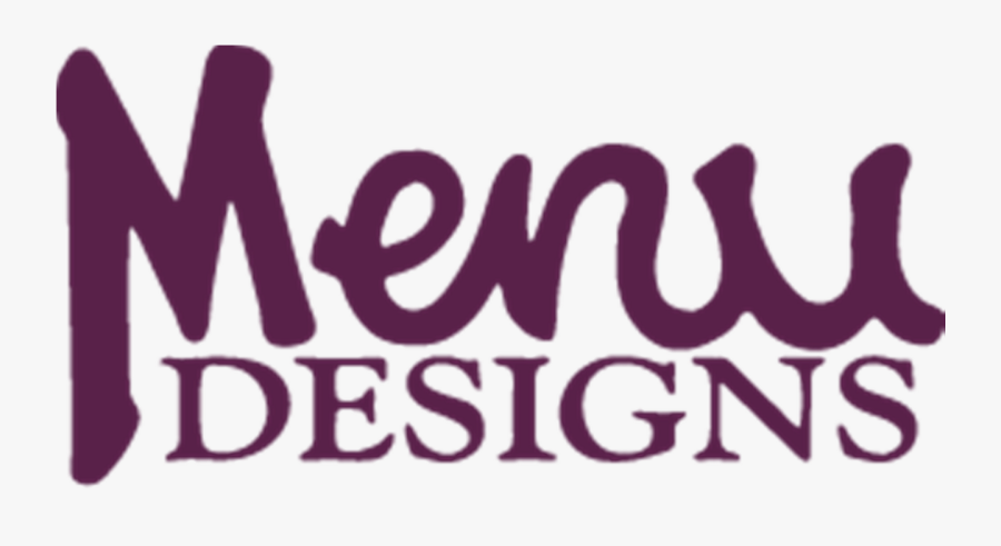 Menudesigns Com Menu Covers Guest Directories And More - Menu Designs Logo, Transparent Clipart