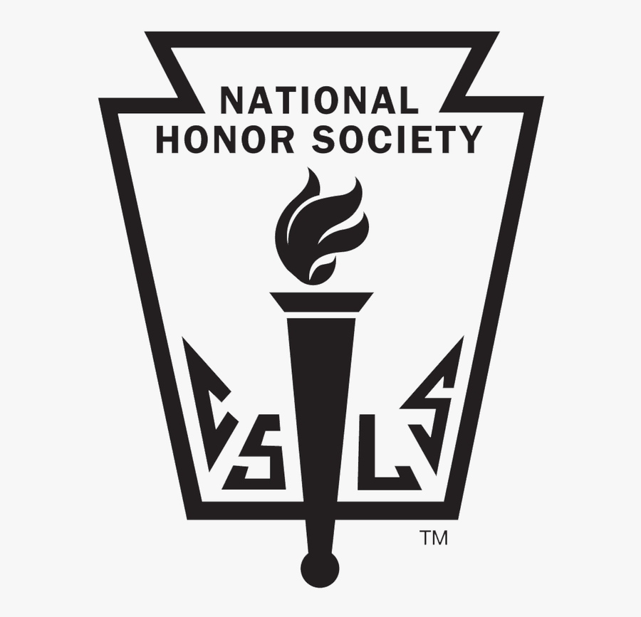 National Honor Society Logo, Transparent Clipart