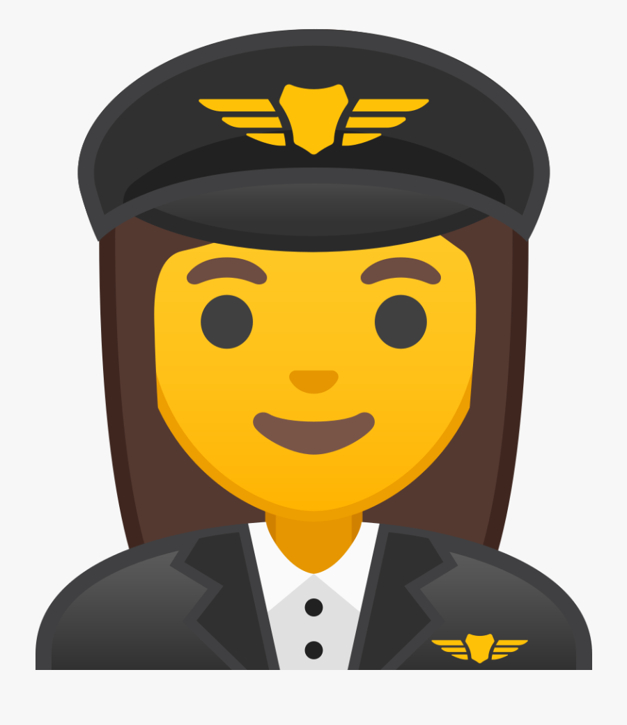 Woman Pilot Icon Pilot Emoji Free Transparent Clipart Clipartkey