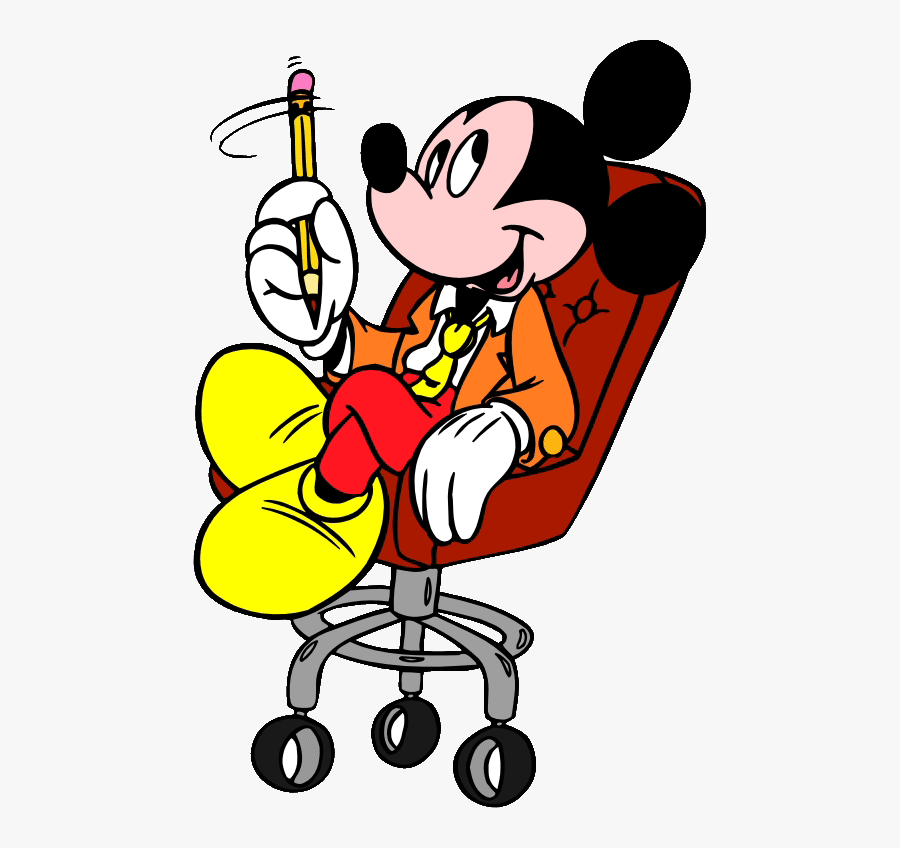 Minnie & Mickey│mouse - Mickey Mouse New Job, Transparent Clipart