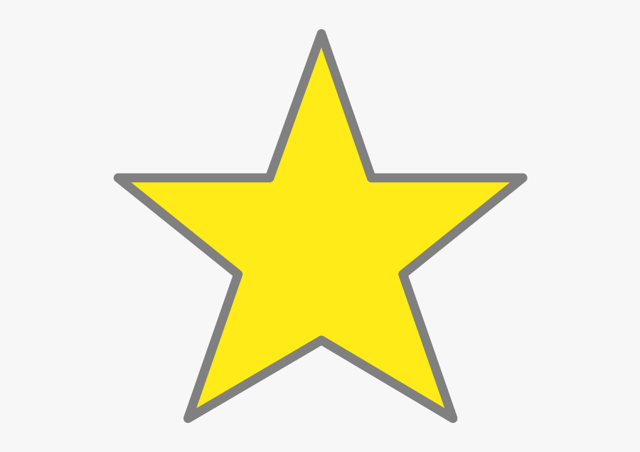 Yellow Stars Cut Outs, Transparent Clipart