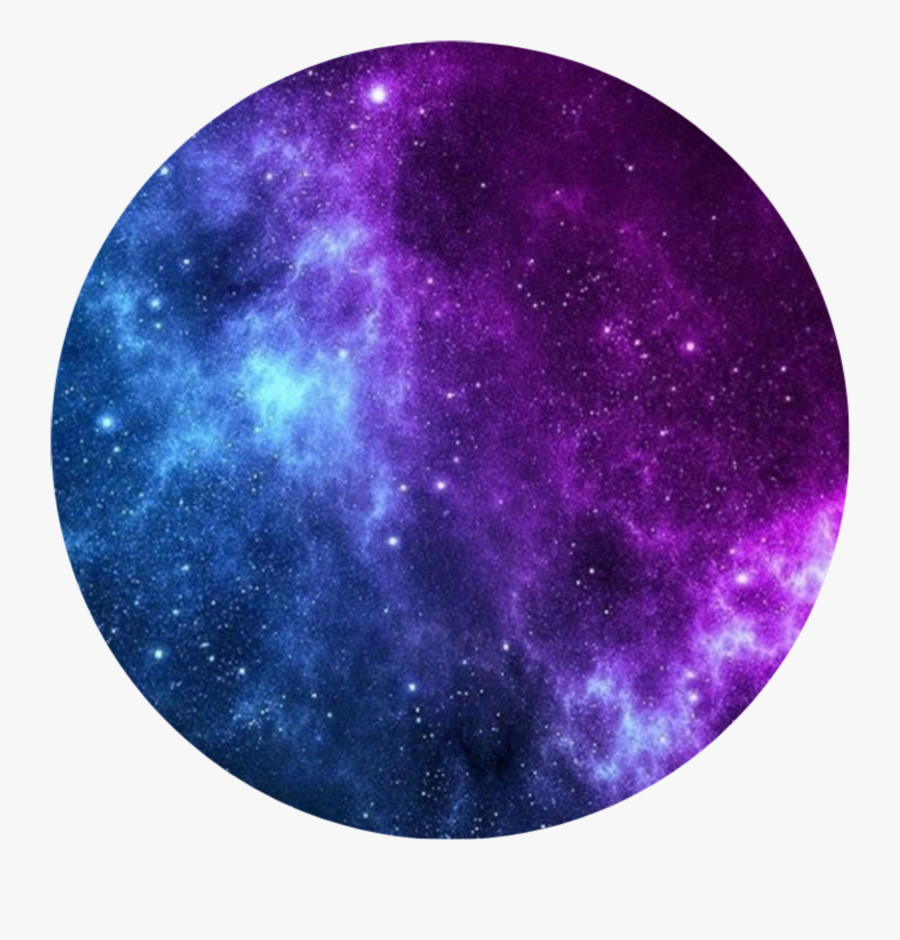#galaxy #sky #purple #stars #star #blue #stars #moon - Galaxy Blue And Putple Free, Transparent Clipart