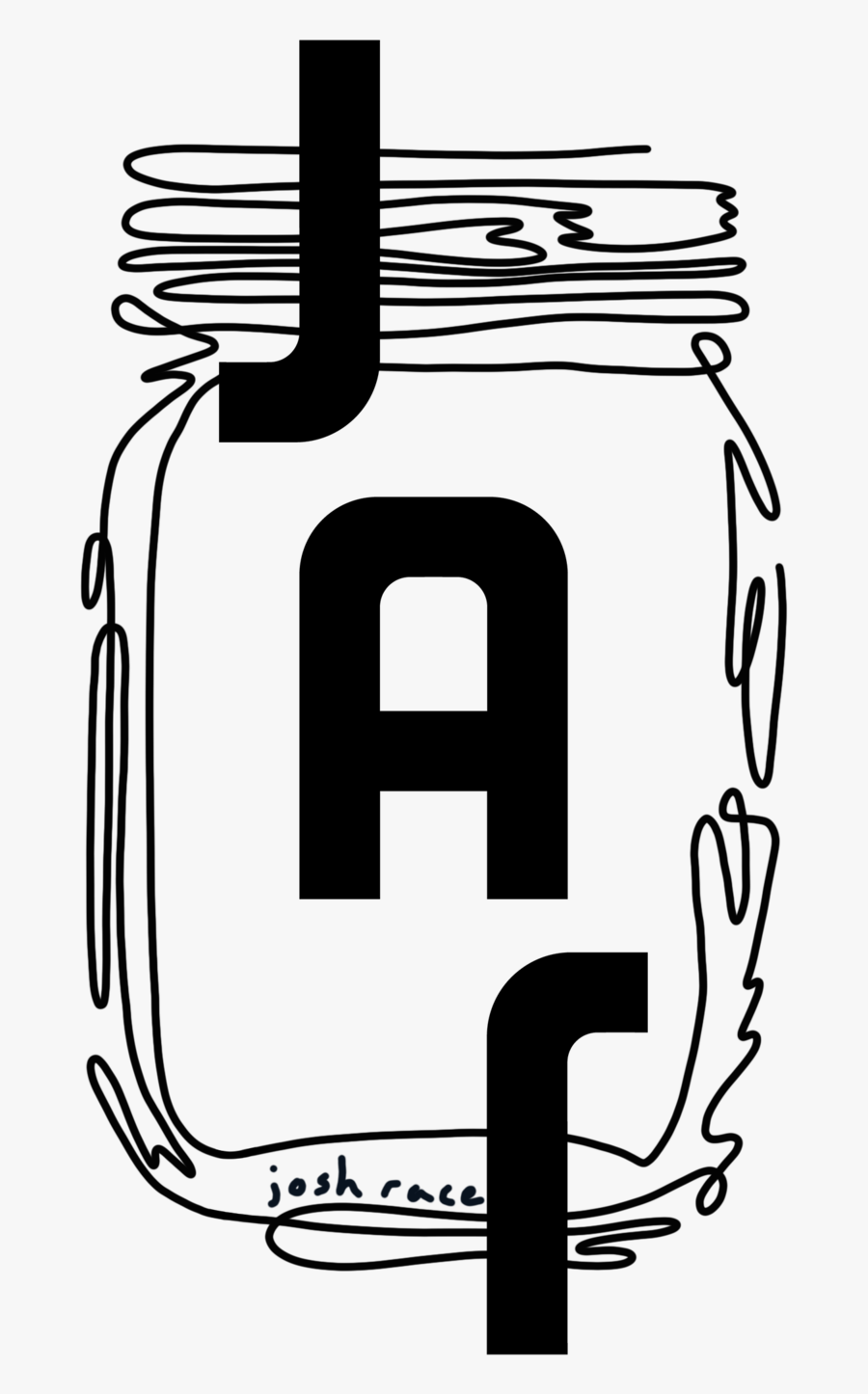 Mason Jar Monogram Clip Art, Transparent Clipart