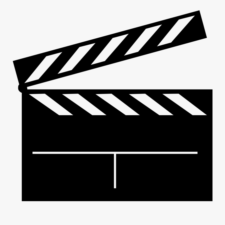 Movie Clip Art Silhouette - Film Silhouette, Transparent Clipart
