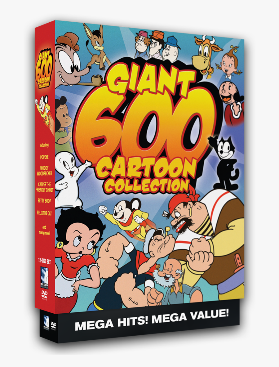 600 Giant Cartoon Collection, Transparent Clipart