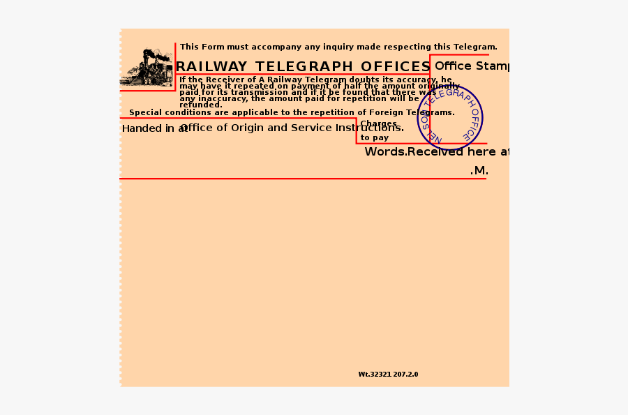 Old Telegram - Steam Train Clip Art, Transparent Clipart