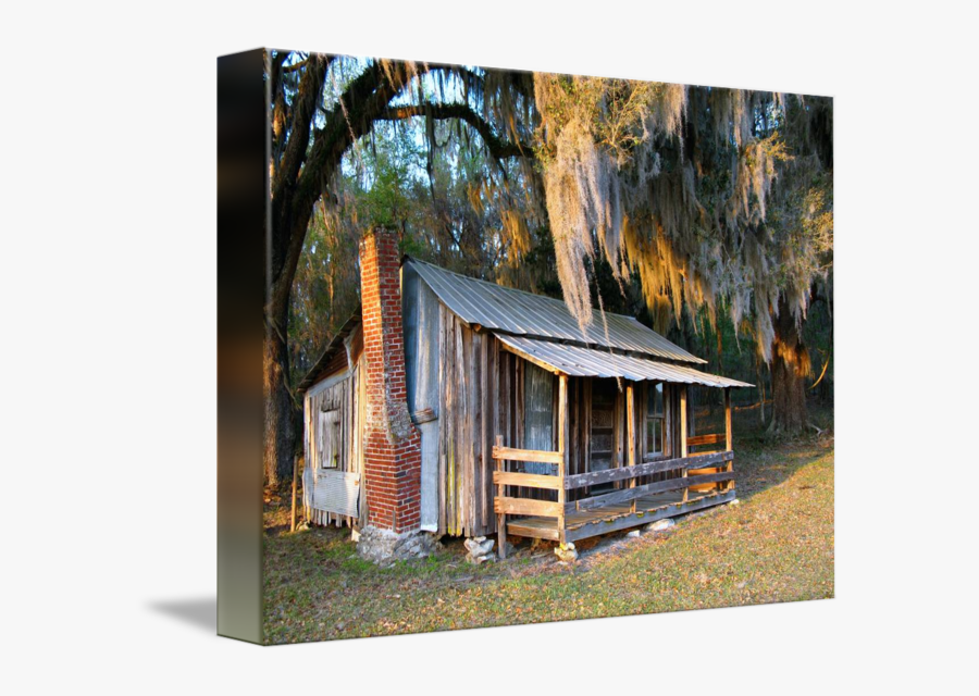 Painting Of Old Florida Cracker House, Transparent Clipart