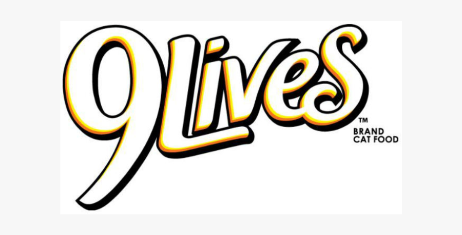 9 Lives Cat Food Logo Png, Transparent Clipart