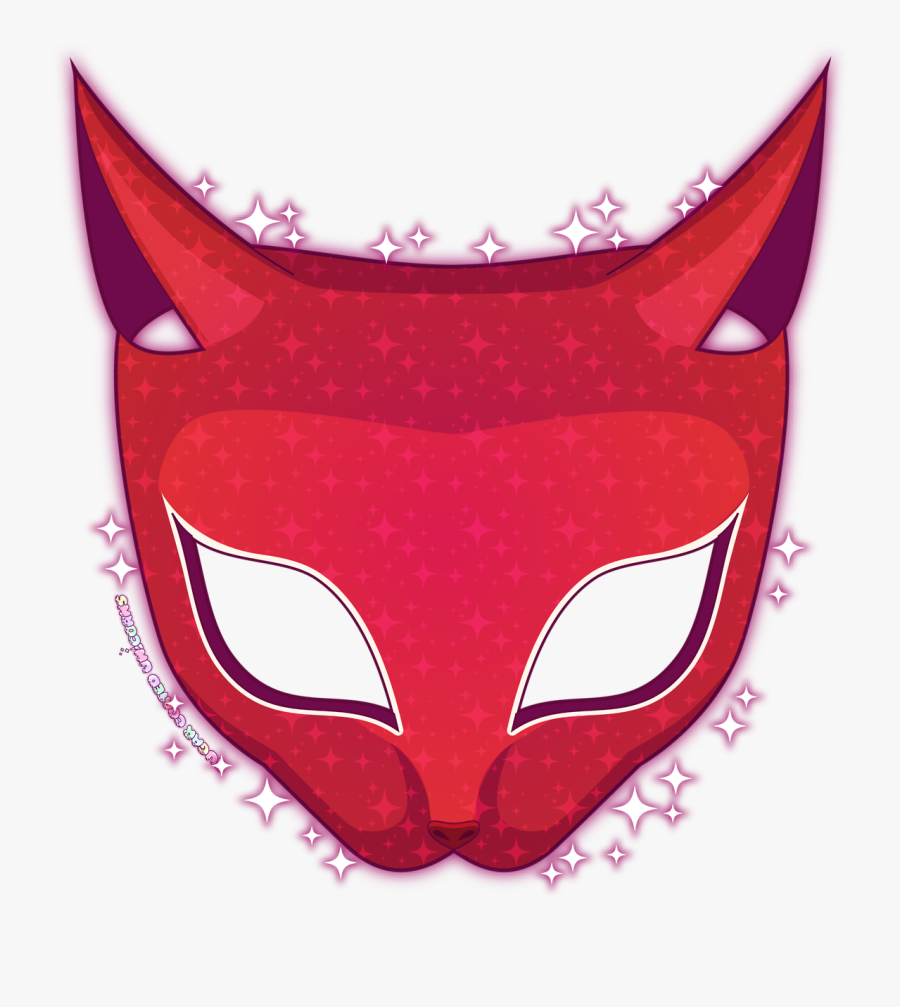 Persona 5 Mask Png - Persona 5 Ann Mask Png, Transparent Clipart