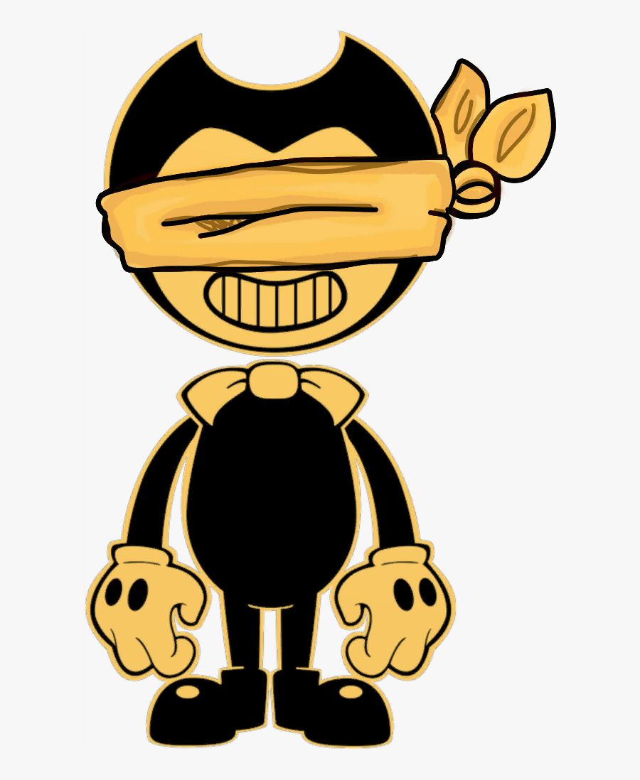 A Blindfolded Cutout - Bendy And The Ink Machine, Transparent Clipart
