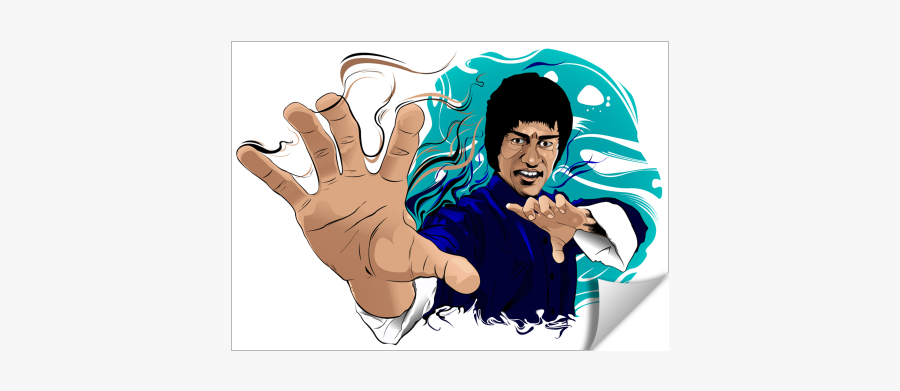 Bruce Lee Clipart Png - Bruce Lee Illustration Png Hd, Transparent Clipart