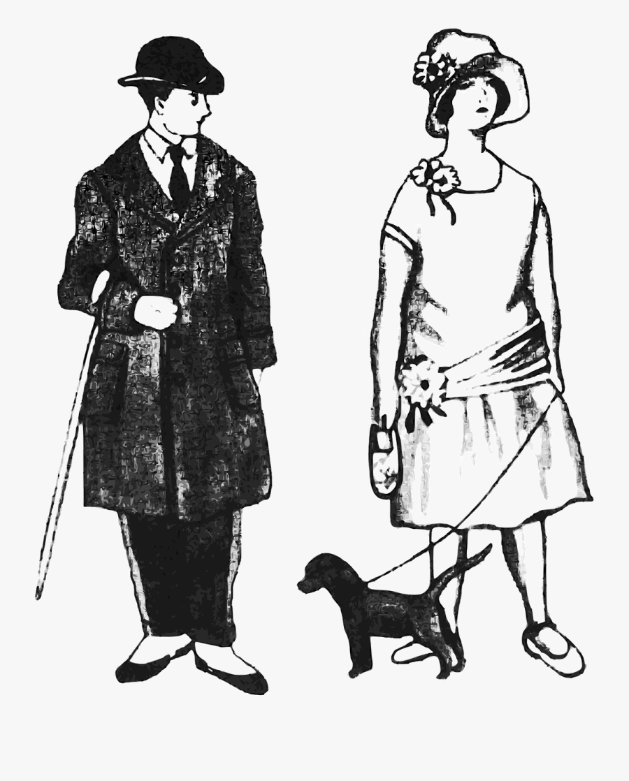 Fashion In 1920 - 1920 Png, Transparent Clipart