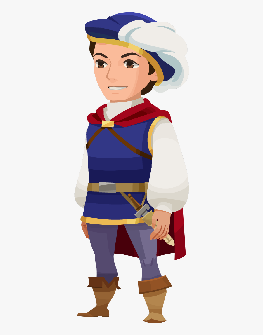 Snow White Prince Cartoon Clipart , Png Download - Snow White Prince Cartoon, Transparent Clipart