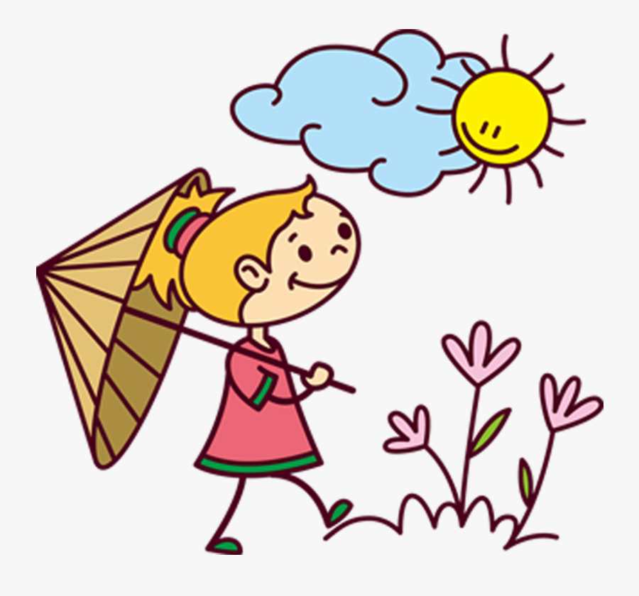 Umbrella Clip Flower - Cartoon, Transparent Clipart