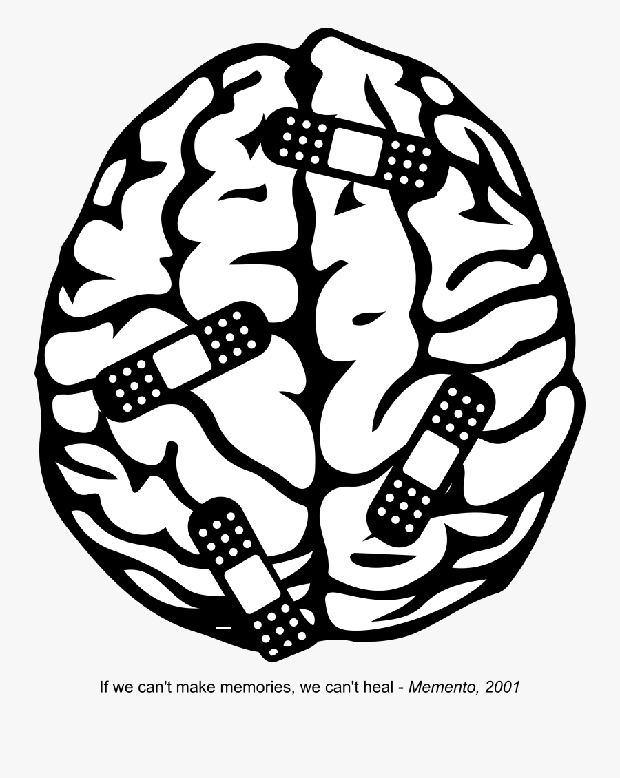 G4826 - Simple Brain Drawing, Transparent Clipart