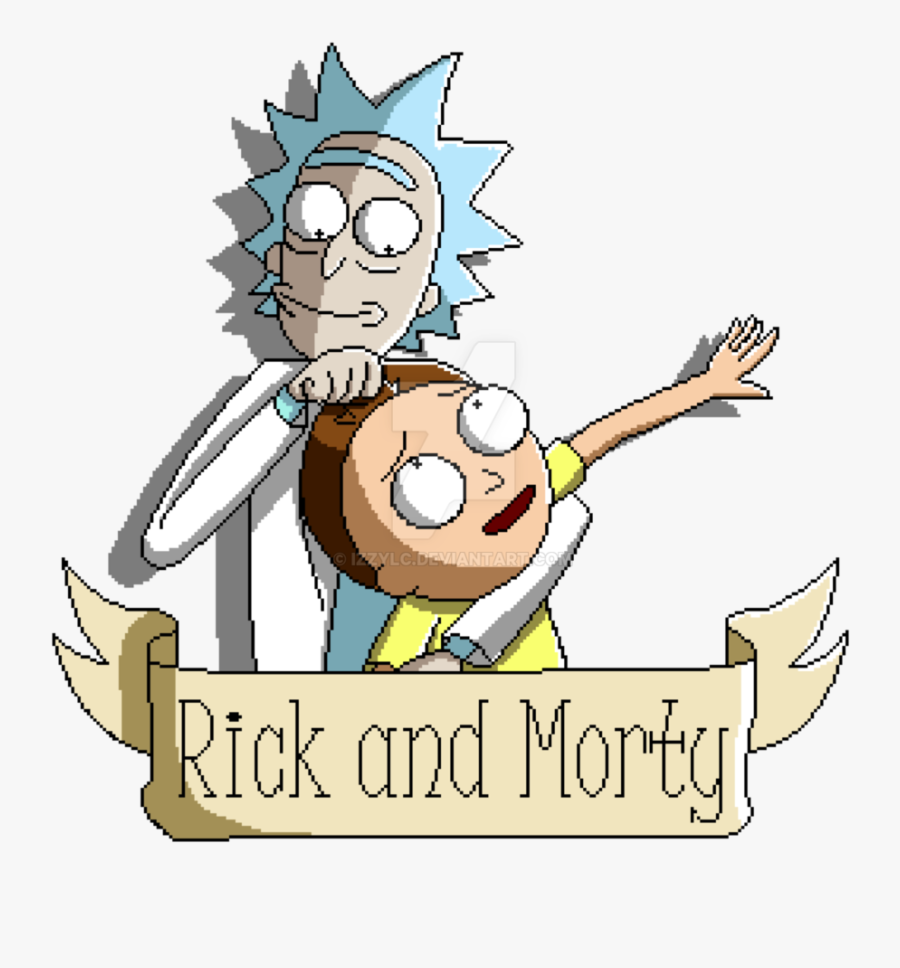Rick And Morty Clipart Rick Sanchez - Pixel Rick And Morty, Transparent Clipart