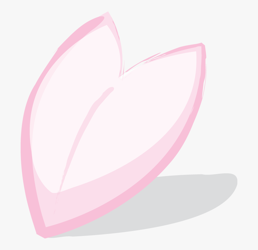 Single Cherry Blossom Petal Clipart , Png Download - Single Cherry Blossom Petal, Transparent Clipart