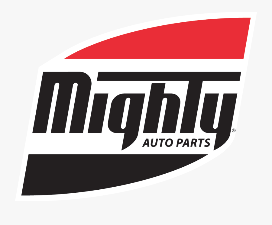 Mighty Auto Parts Logo, Transparent Clipart