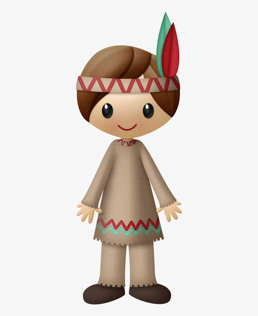 Native American Girl Cartoon, Transparent Clipart