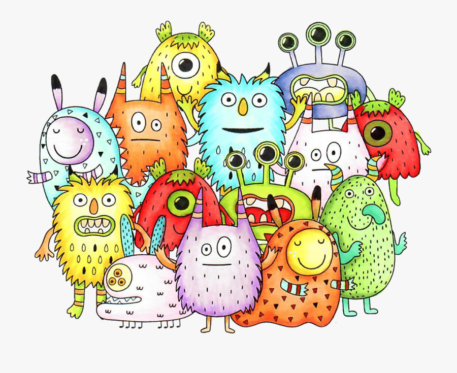 1246 Monster Group - Monster Group , Free Transparent Clipart - ClipartKey