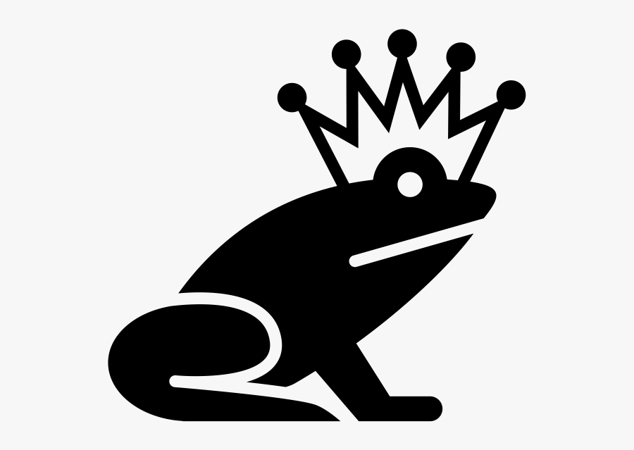 Frog Prince Rubber Stamp"
 Class="lazyload Lazyload - King Crown Png Black, Transparent Clipart