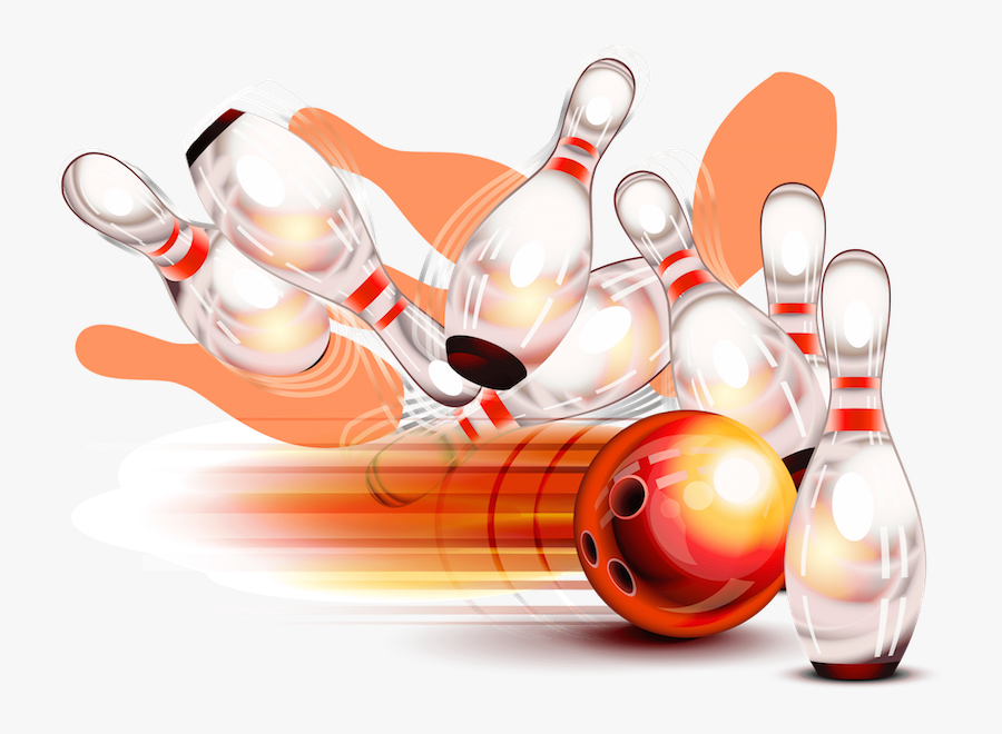 Bowling Stones - Bowling Strike, Transparent Clipart