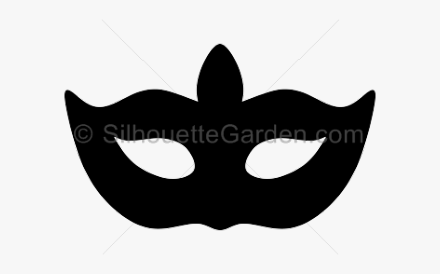 Download Hd File Mask - Venetian Mask Silhouette Clipart, Transparent Clipart