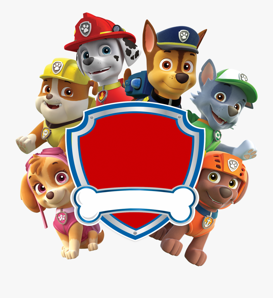 Paw Patrol Number 4 Clip Art