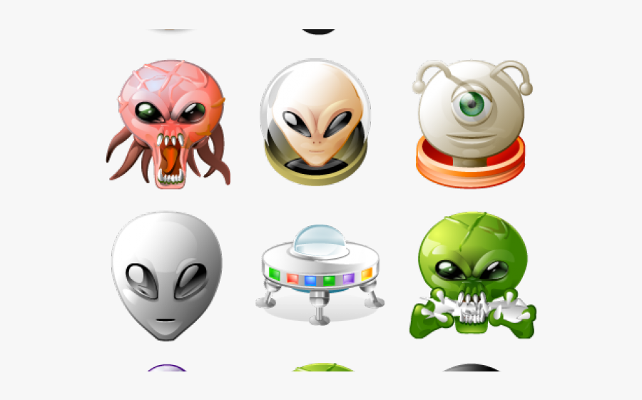 Alien Clipart Peace - Alien Icons, Transparent Clipart