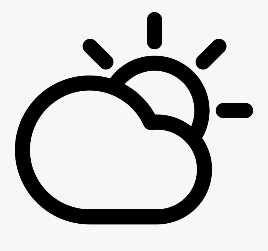 Hk Cloudy Comments - Sun Icon Png Transparent , Free Transparent ...