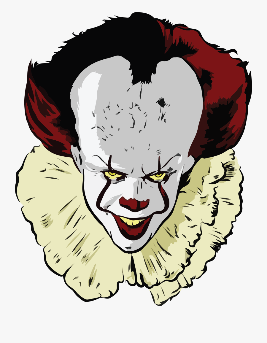 Halloween Horror Pack Artboards-02 - Pennywise The Clown Clipart, Transparent Clipart
