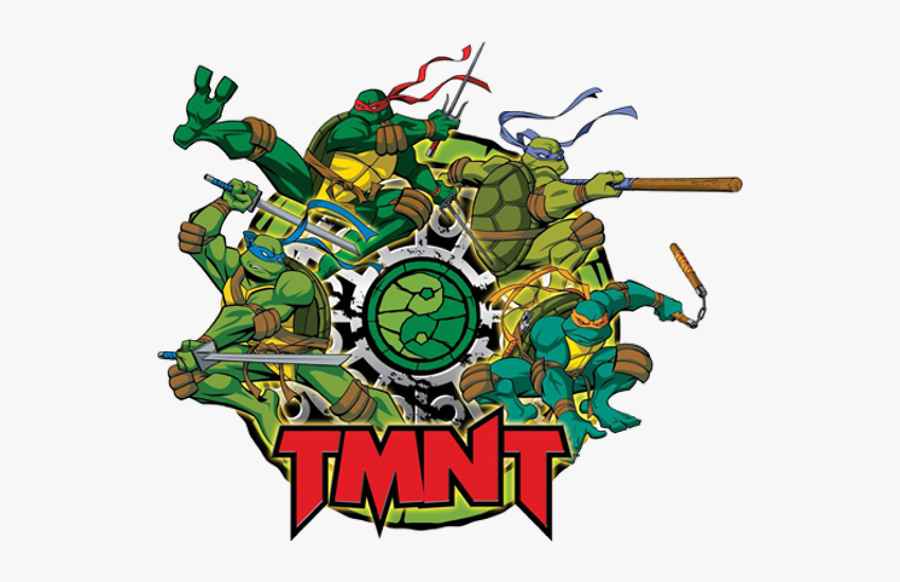Logo Clipart Tmnt - Teenage Mutant Ninja Turtles White Shirt, Transparent Clipart