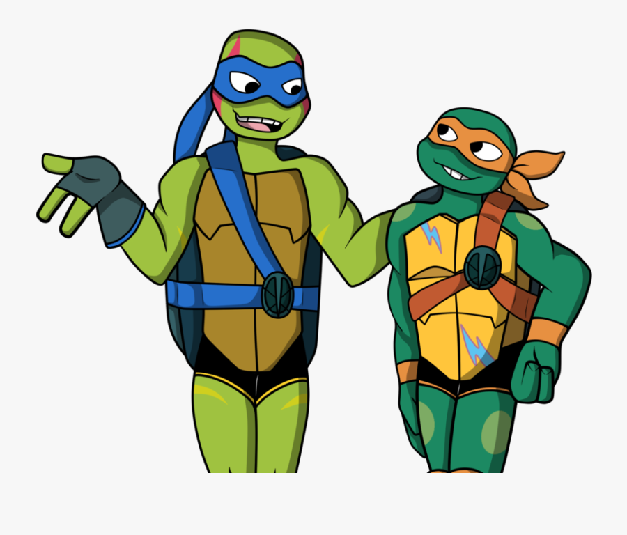 Tmnt 2018 Leo And Mikey - Rise Of Teenage Mutant Ninja Turtles Leo, Transparent Clipart