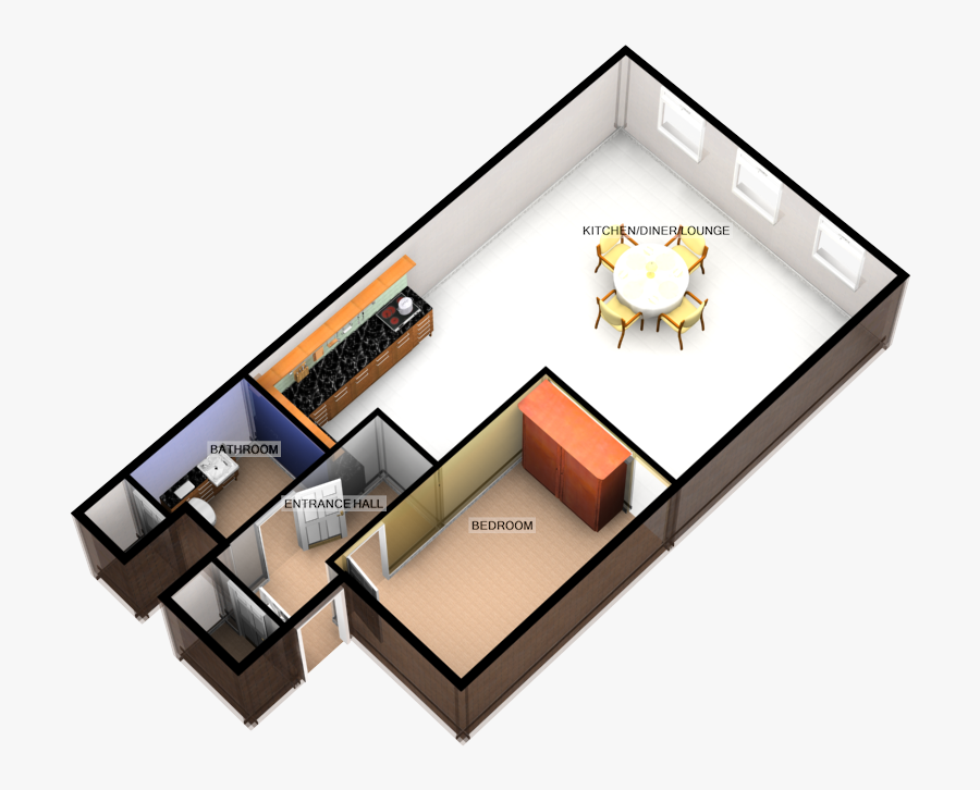 Floor Plan, Transparent Clipart