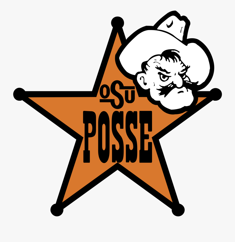 Osu Posse Logo Png Transparent - Oklahoma State University Posse Star, Transparent Clipart