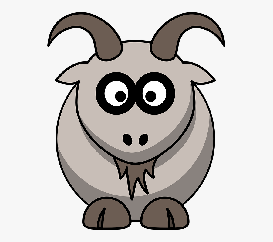 Cartoon Goat Clipart, Transparent Clipart