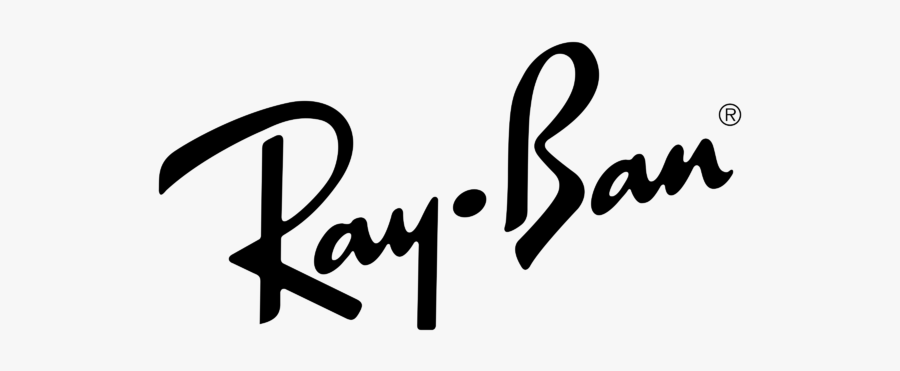 Ray Ban Glass Logo, Transparent Clipart