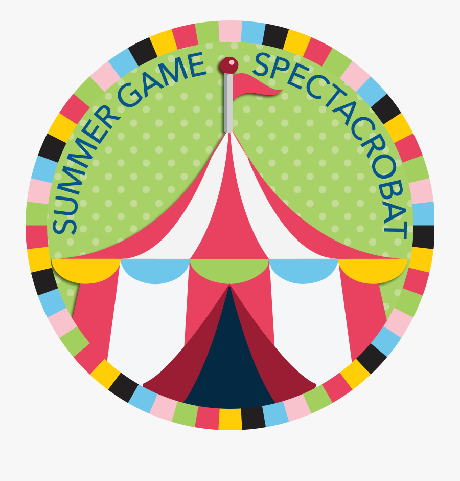 Summer Game Spectacrobat Image - Circle, Transparent Clipart
