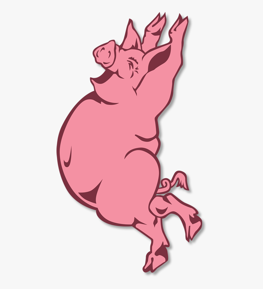 Cut And Wrapped Freezer Meat - Pig Clipart, Transparent Clipart