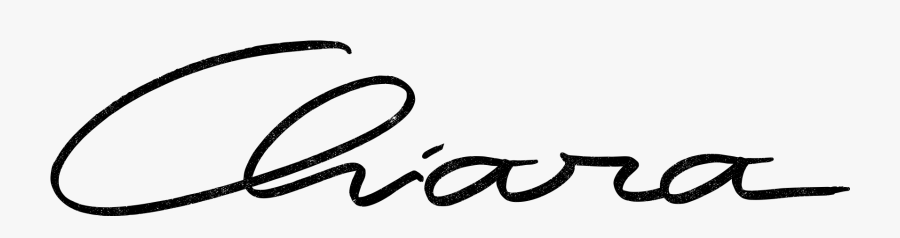 Chiara Lewis - Calligraphy , Free Transparent Clipart - ClipartKey