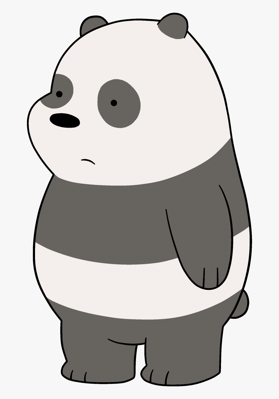 Medium Size Of How To Draw A Baby Red Panda Video Step - We Bare Bears Panda Png, Transparent Clipart