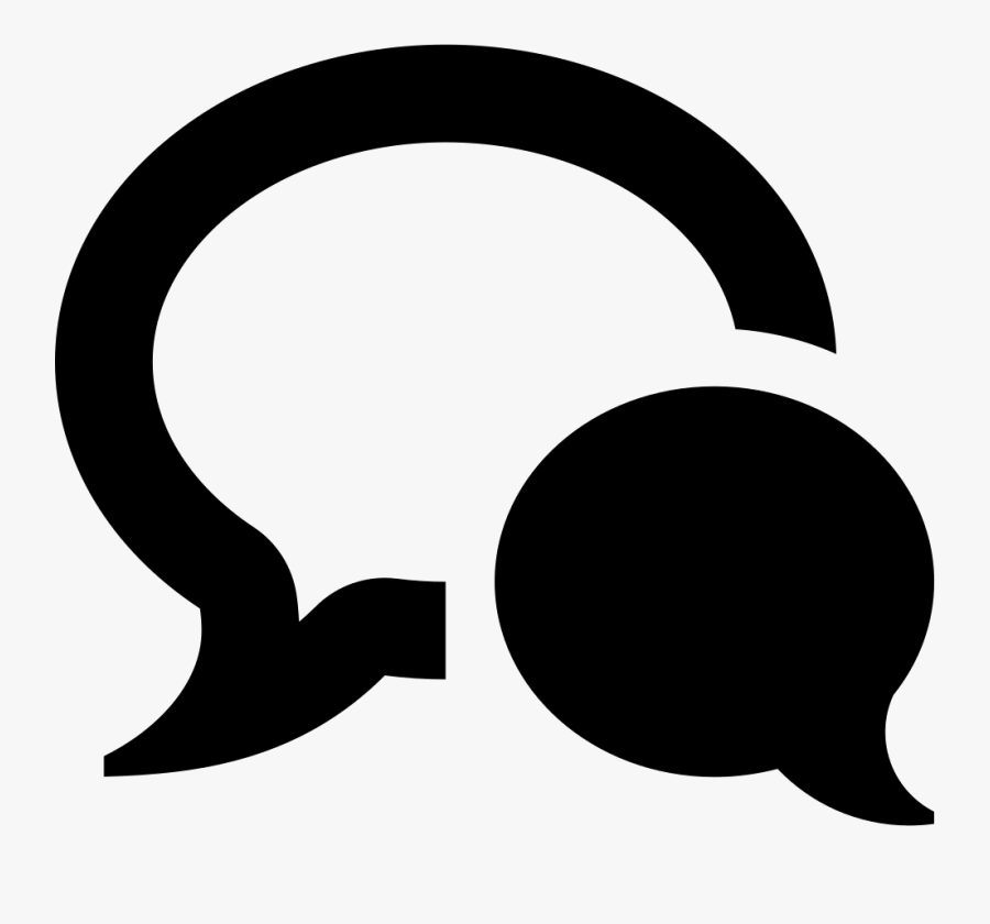 Bubbles Comments Chat Talk - Speech Bubbles Icon Png, Transparent Clipart