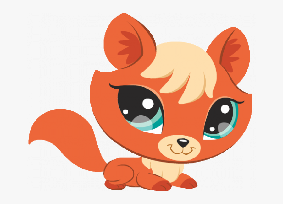 Lps Fox Drawing, Transparent Clipart